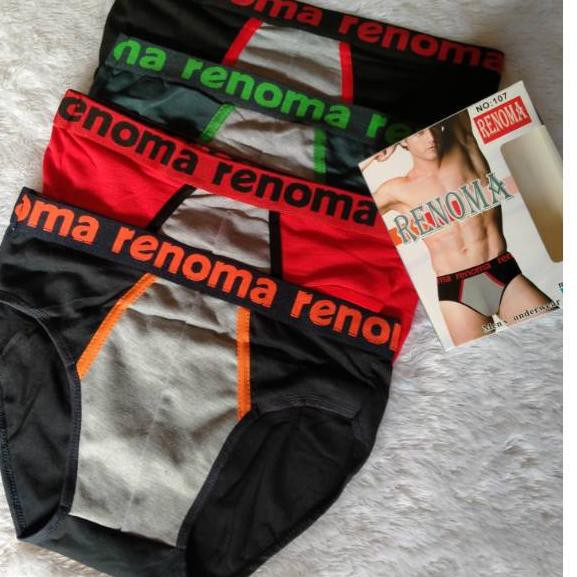 Star 12.12 3 pcs celana dalam pria RENOMA/ Celana dalam box/ Men's Underwear