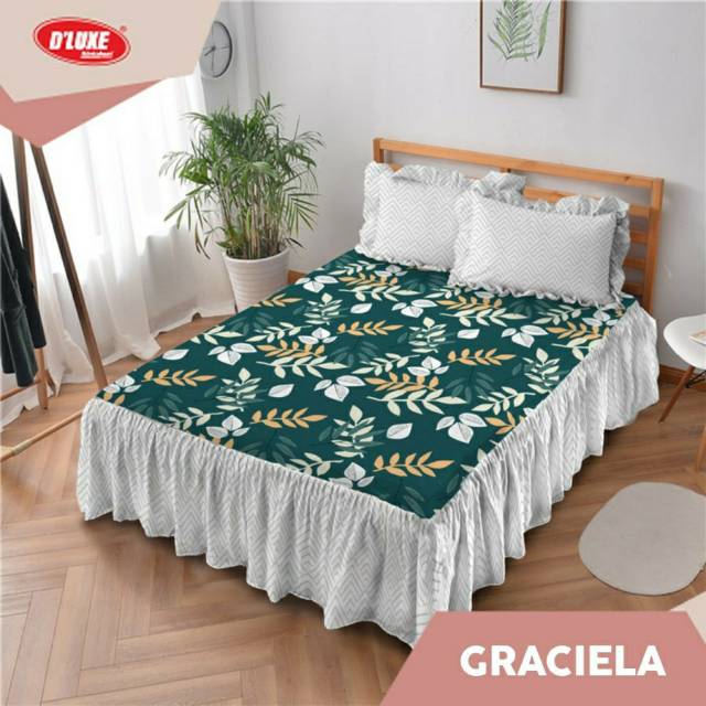 SPREI RUMBAI KINTAKUN DLUXE UK.140X200 / 160X200CM.ELMIRA MIRANDA CALVIN