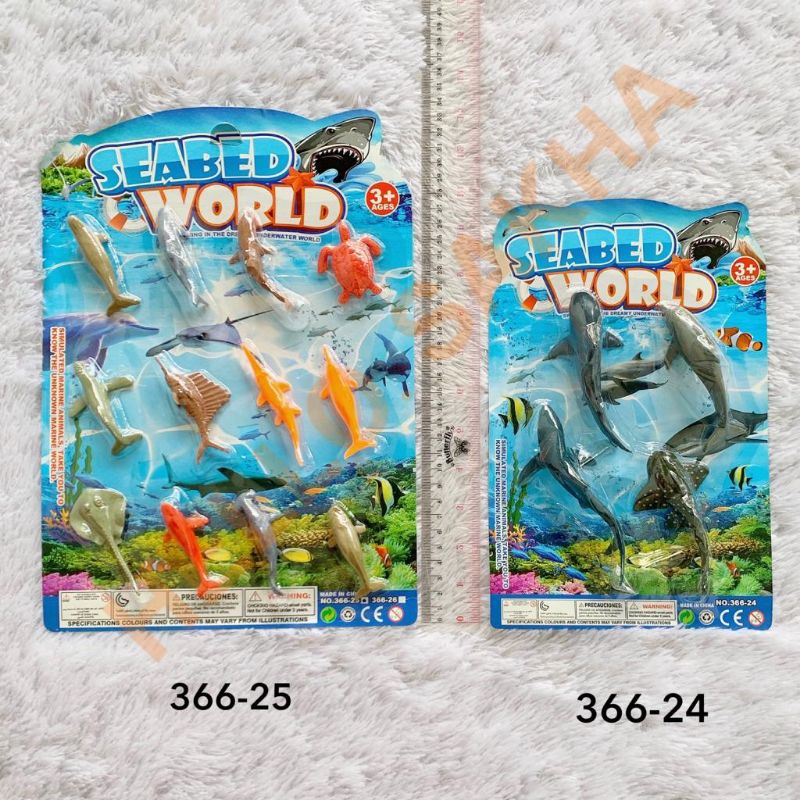MAINAN SEABED WORLD HEWAN LAUT IKAN HIU PARI KURA FISH BINATANG WILD AIR OCEAN