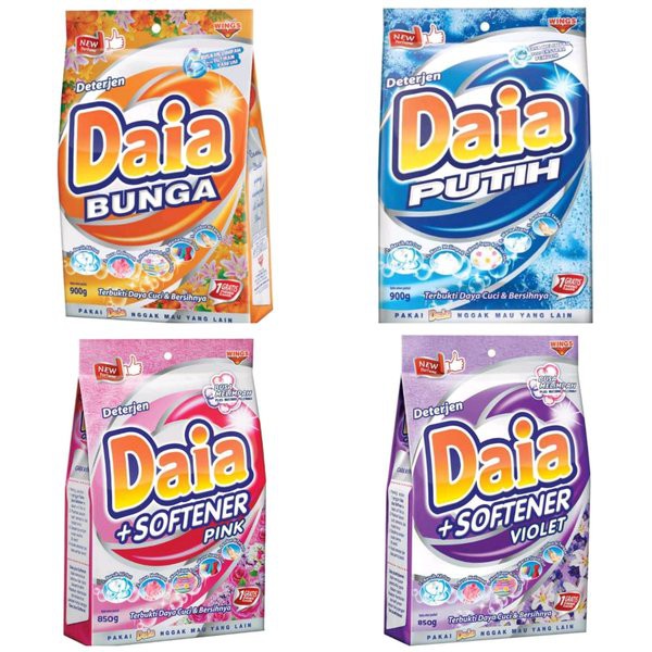 

miliki daia detergent 850 gr Limited