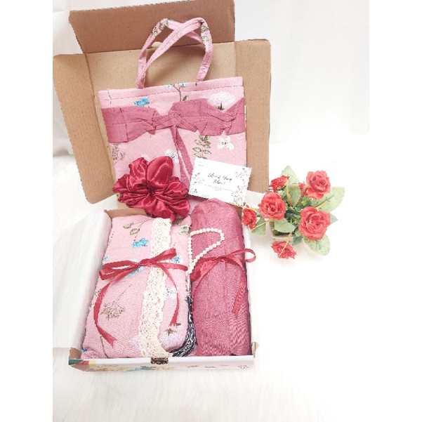 Hempers mukena Anak Qirana/gif box/mukena/kado ulang tahun/Bingkisa