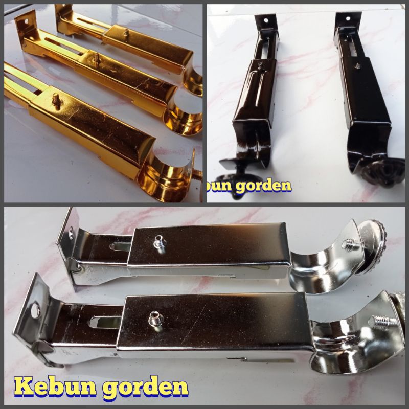 KAKI gorden/penyangga besi gorden/penyangga batang gorden