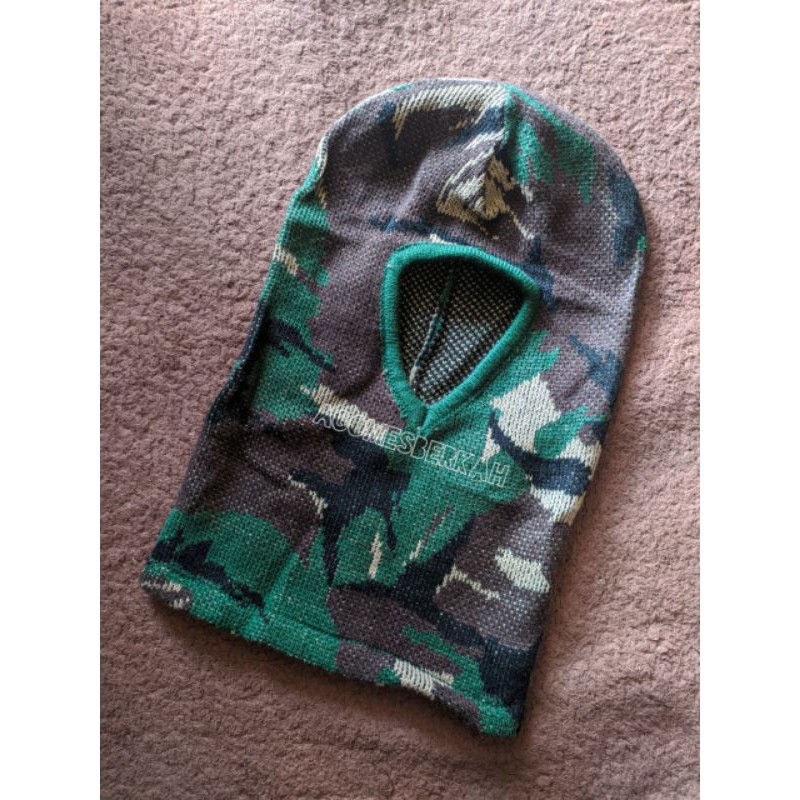 SEBO MASKER LORENG ARMY PENUTUP WAJAH MUKA JATAH TNI