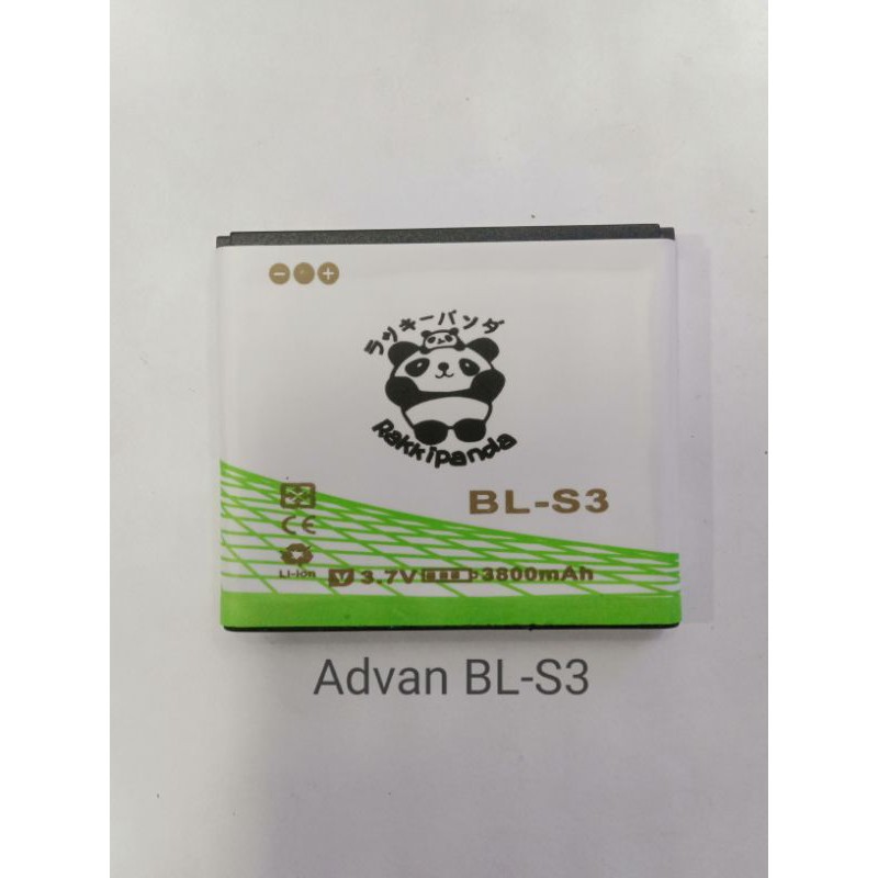 Baterai Advan BL S3 BLS3 . BL S3C BLS3C . S5K / BP S5K BPS5K RKP double power battery baterei