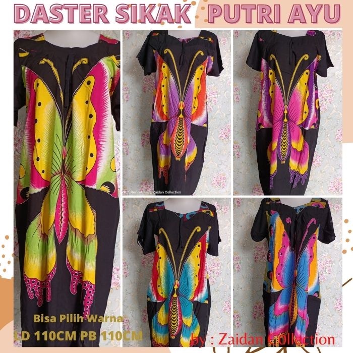 Daster Pendek Waniita Terbaru  Daster Sikak Putri Ayu  Premium Bisa Pilih Warna