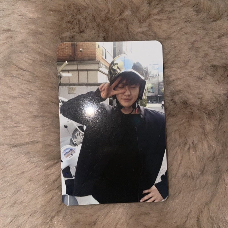 Chanyeol helm photocard (booked)