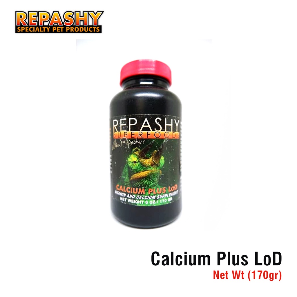 Jual Repashy Calcium Plus LoD 170gr Multi Vitamin Low vitamin D Reptile