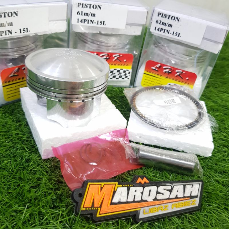 Piston LHK 56 57 58 58.59.59.5 60 61 62 63 64 65 66 67 68 69 pin 14 set ring Piston LHK pin 14 marqsah racing-3