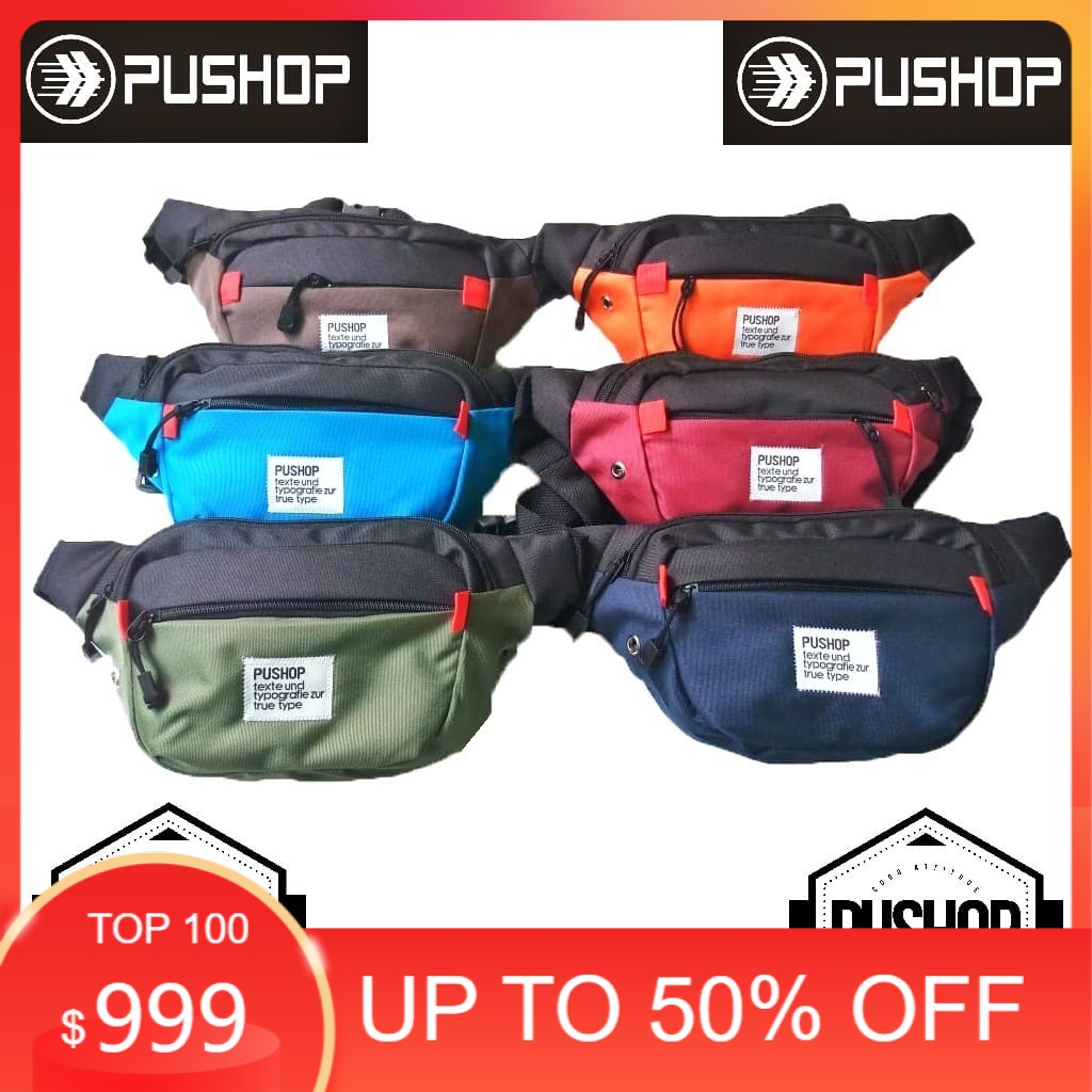 PROMO Tas Selempang Mini Risvalt Pushop ORIGINAL MURAH