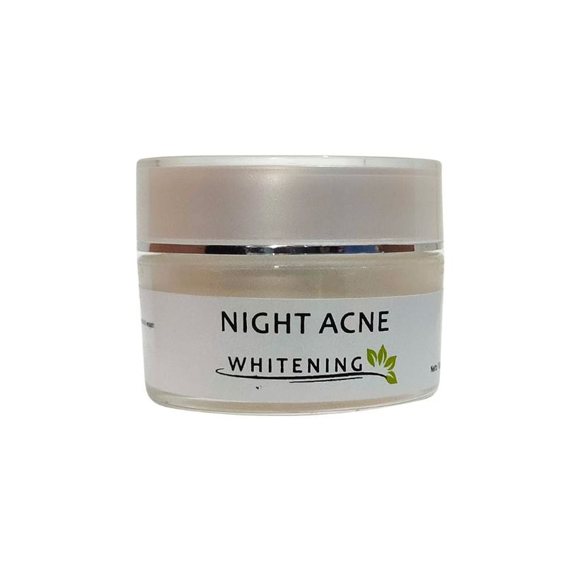 SHINESKIN NIGHT ACNE WHITENING /CREAM MALAM JERAWAT MALAM ACNE KRIM MALAM JERAWAT ACNE OBAT JERAWAT 