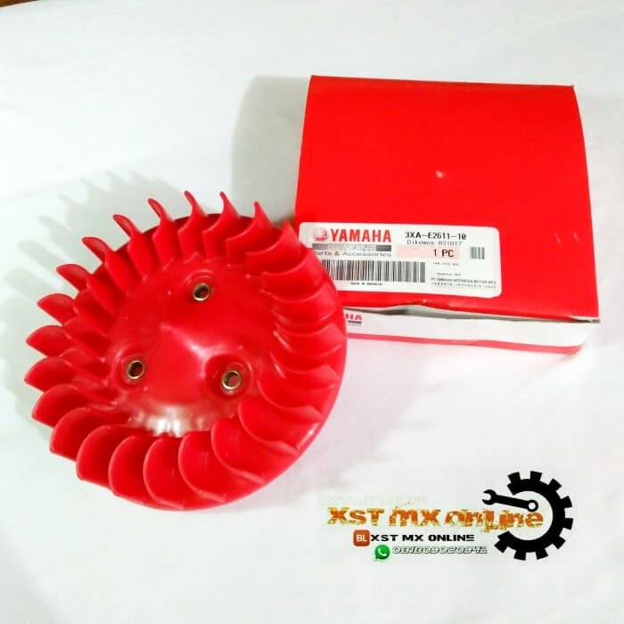kipas mesin yamaha f1zr merah original