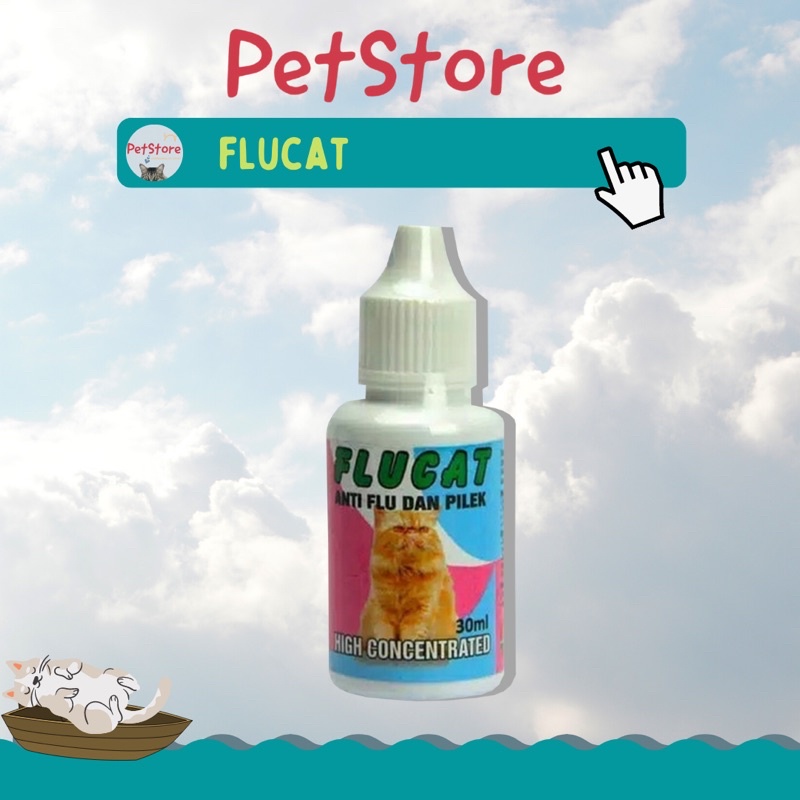 FLUCAT Obat Flu dan Pilek untuk KUCING