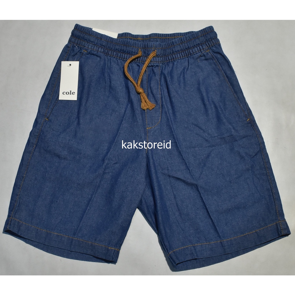 Celana Pendek Pria Jeans COLE Denim Medium Reguler Fit DES 06