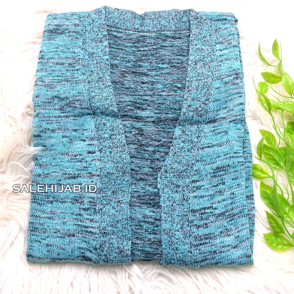 OVERSIZE CARDIGAN RAJUT TWIST PANJANG || LONG CARDI || CARDIGAN KNITWEAR TWIST PENDEK-PANJANG_HIJAUTOSCA