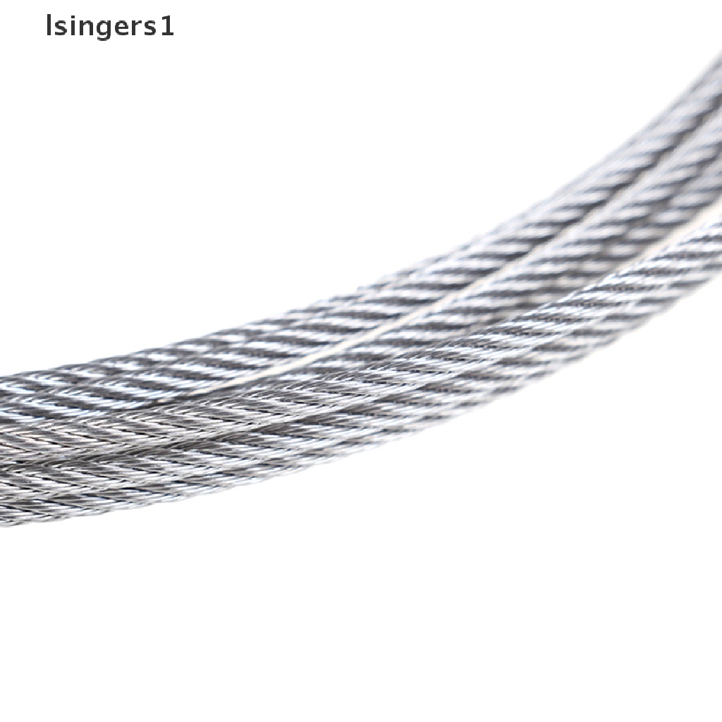 [lsingers1] 5m 304 stainless steel soft wire rope soft fishing lifting cable clothesline Boutique