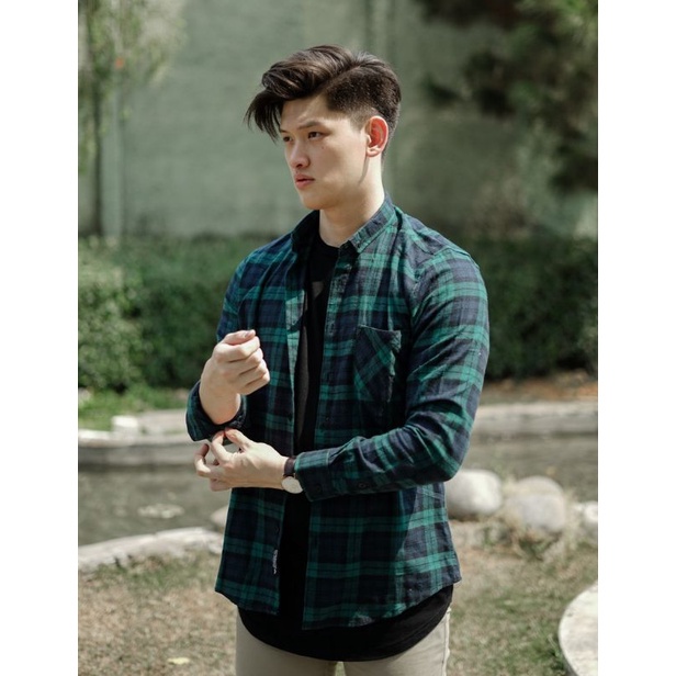 flanel pria wanita panjang kemeja flannel best seller atasan flanel wanita kemeja wanita fashion flanel wanita distro-3