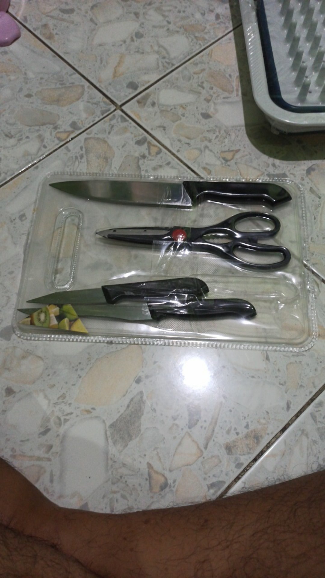 Pisau Dapur Full Set Talenan Dan Gunting Harga Pisau Dapur Anti Karat