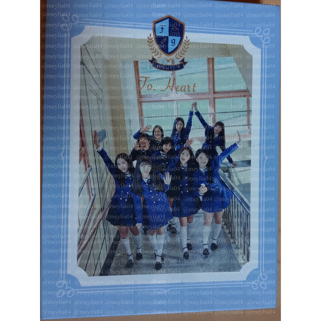 [ALBUM ONLY] FROMIS_9 - TO HEART (BLUE VER)