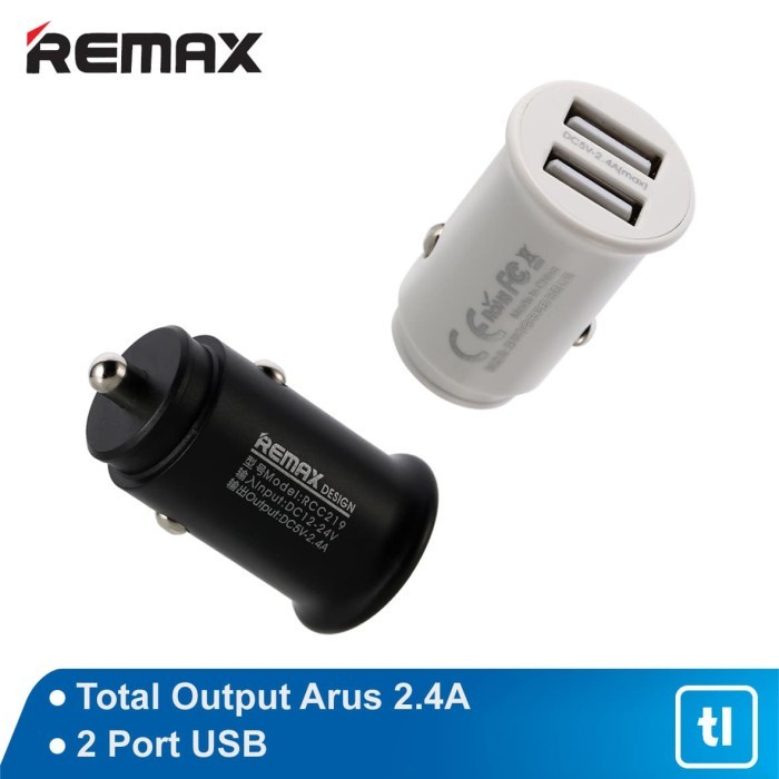 Trend-CAR CHARGER REMAX Roki Series 2 USB 2.4A Car Charger RCC219 RCC 219