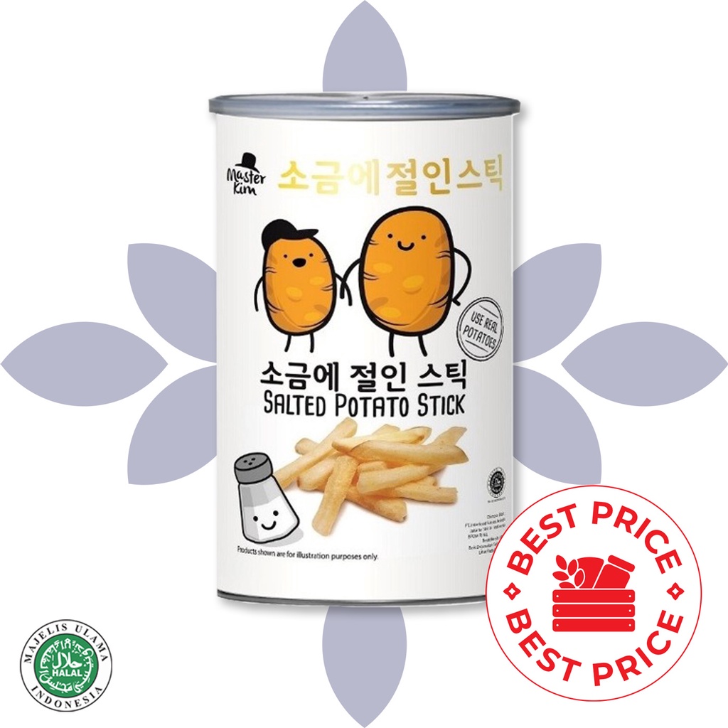 MASTER KIM - POTATO STICK SALTED POTATO (KALENG TUBE) - 70 GR