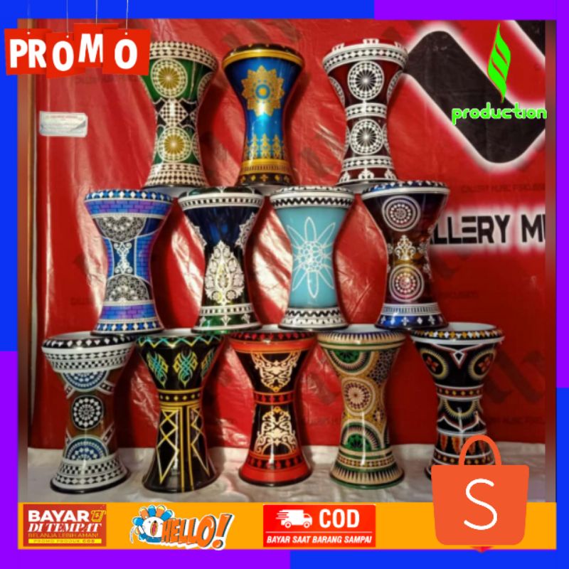 Darbuka Murah Darbuka Motif Darbuka 9inc Murah Free Ongkir Pulau Jawa