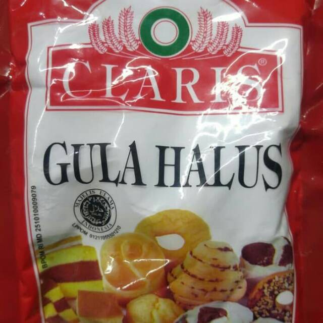

Gula Halus Claris 250gram