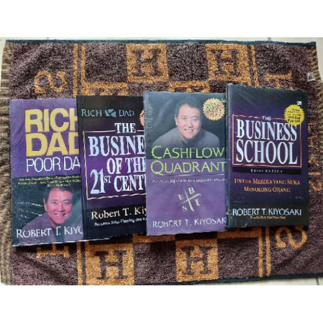 Paket komplit 4 Buku Robert T Kiyosaki[CB]