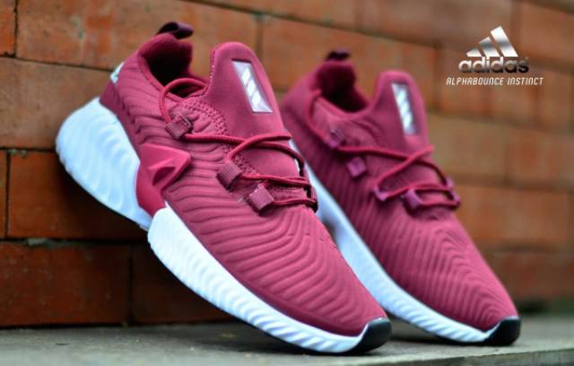 Sepatu Sneaker Adidas Alphabounce Instinct Premium Sepatu Olahraga Running Pria Murah Sepatu Santai