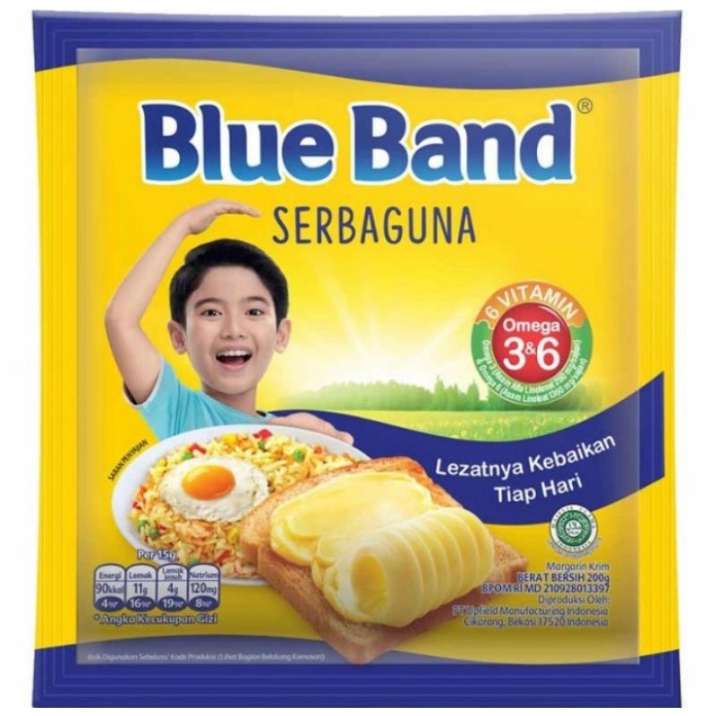 

Blue band serbaguna kemasan 200gr