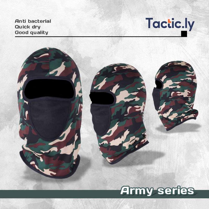 TACTIC.LY MASKER BUFF MOTOR PRIA FULL nyaman dan bisa menyerap keringat | MASKER BUFF MOTOR PRIA SUN