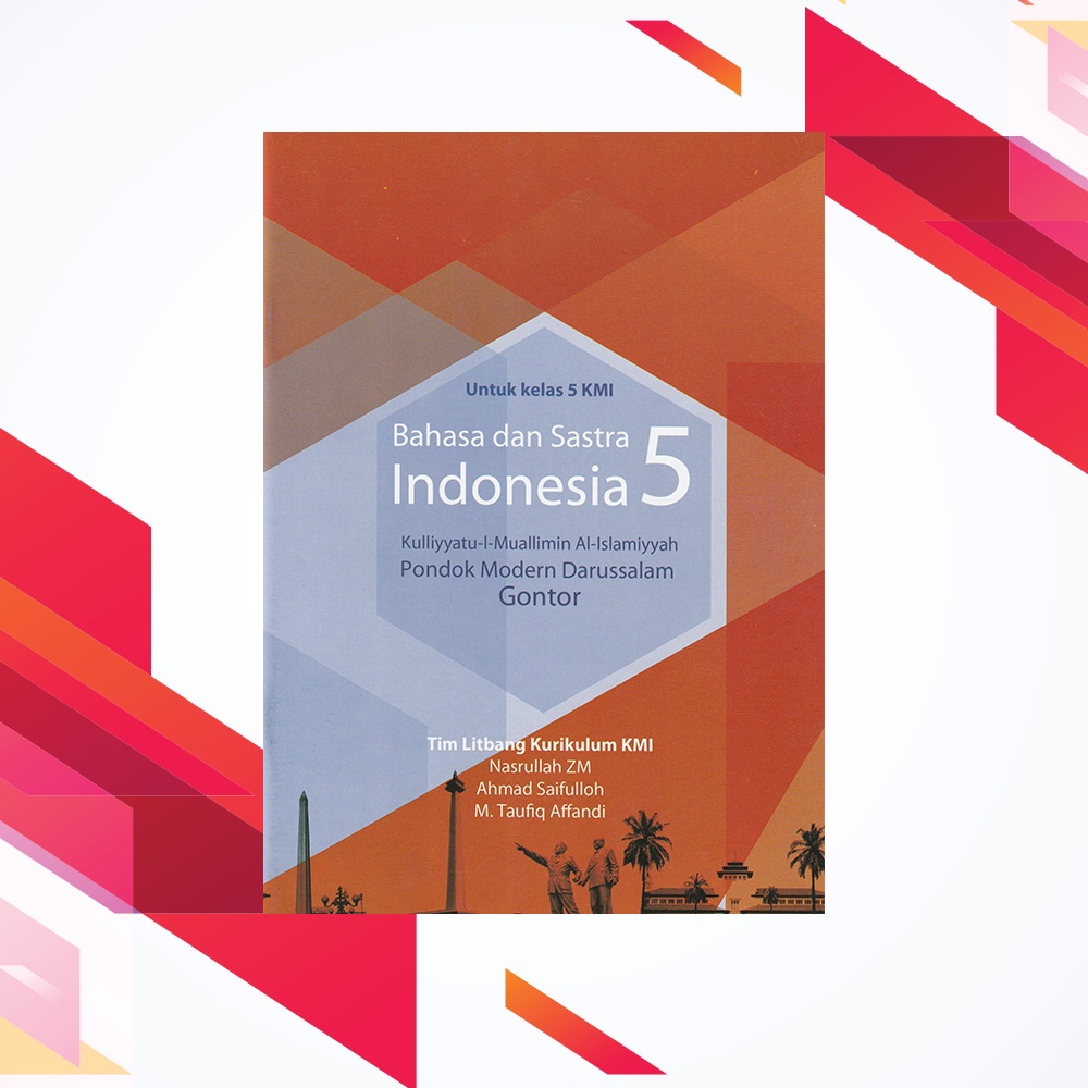 Buku Pelajaran Bahasa Indonesia Kelas 5 KMI Gontor Bisa COD