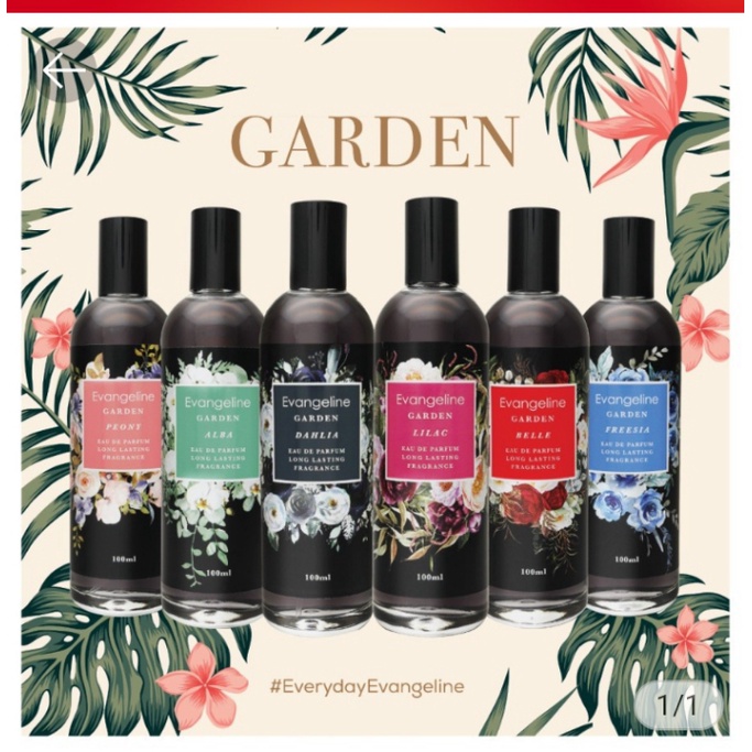 Evangeline Garden Eau De Parfum 100ml--Parfum Evangeline Garden
