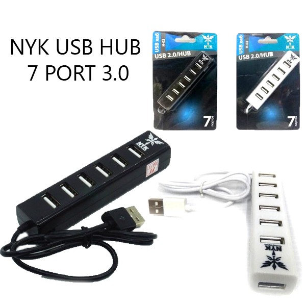 NYK H-02 USB Hub 7 Port