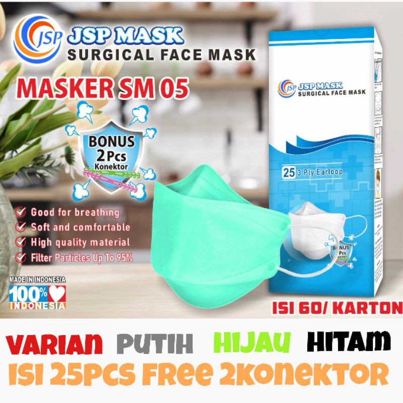 Masker Medis Jsp Mask SM05 KF94 / sm10 Duckbill