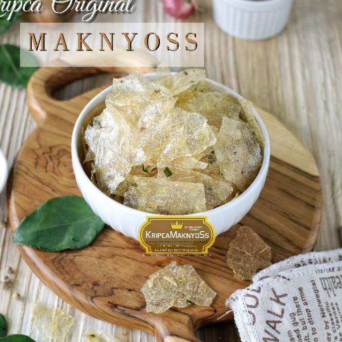 

❣[⚡TOK SIAP 【COD】]MAKNYOSS Kripik Kaca / Kripca 1Kg