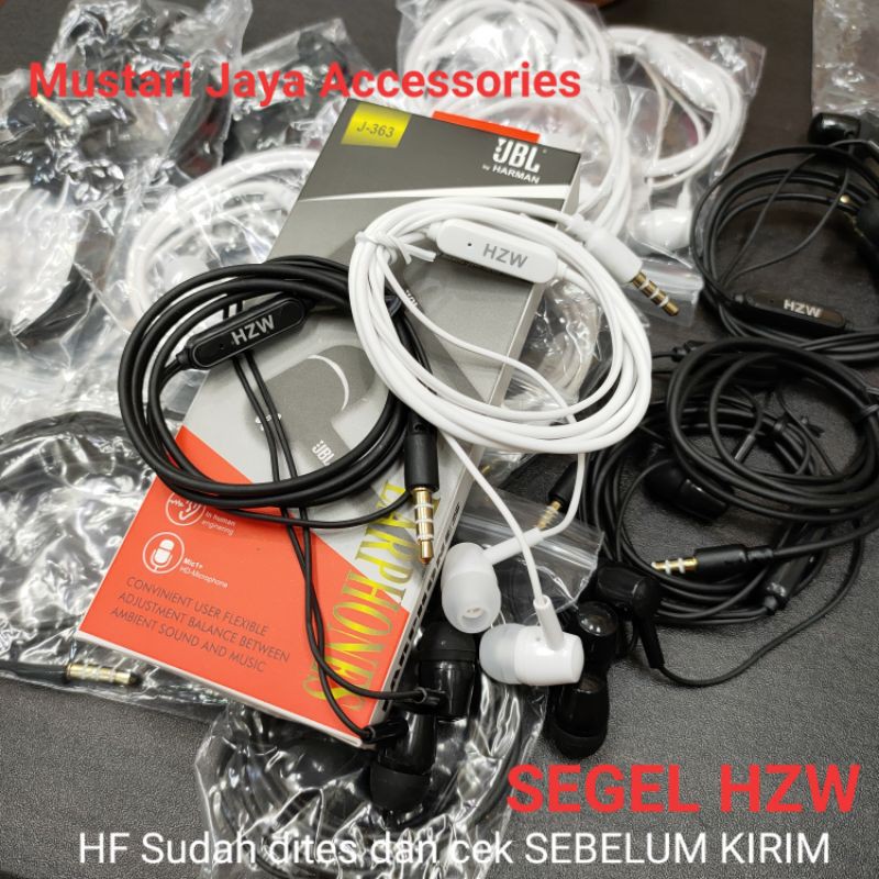 Hf Headset Handsfree Pure Basa J363 Headset Murah Promo