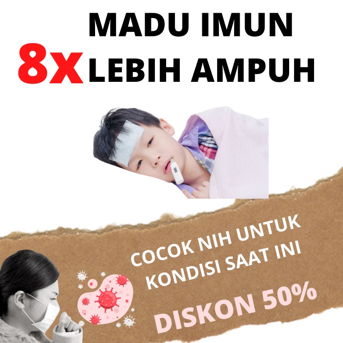 

Madu Anti Virus Asli Hutan Murni 330ml