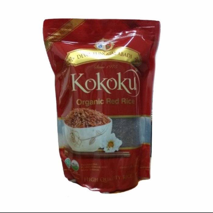 

gr011ttr Kokoku Organic Red Rice Beras Merah 2Kg Sv012Ss