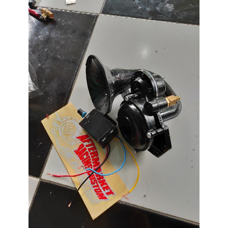 klakson hella volvo scania kw + modul putus putus