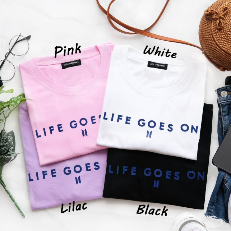 Kaos Wanita Lengan Panjang- BTS Life goes on