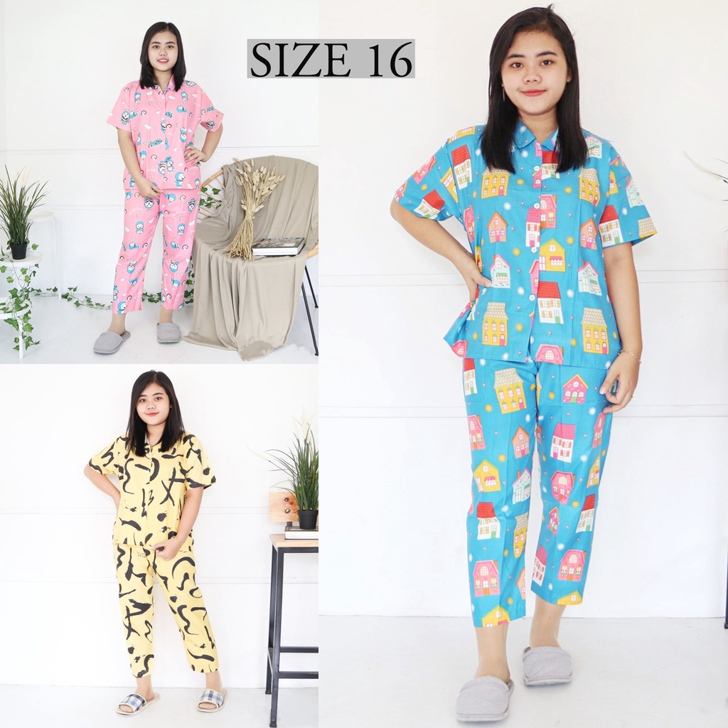 IZANY Piyama Anak Size 16 Banyak Motif