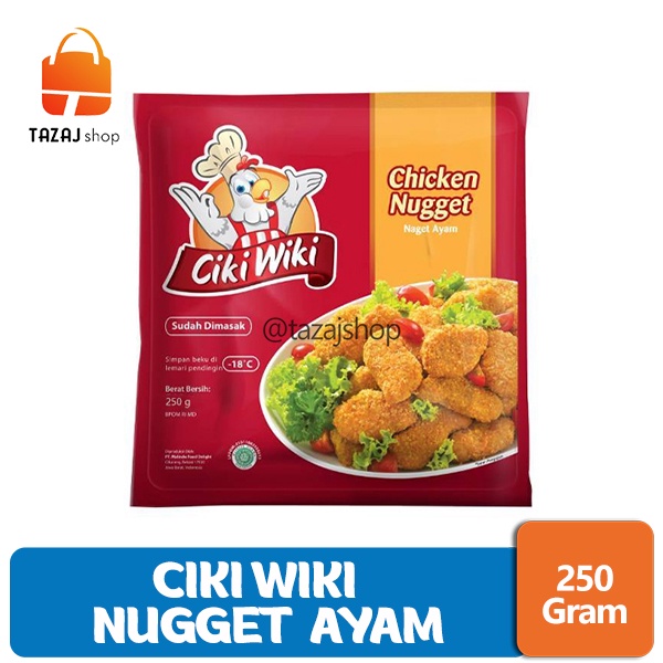 

Ciki Wiki Nugget Ayam 250 Gram