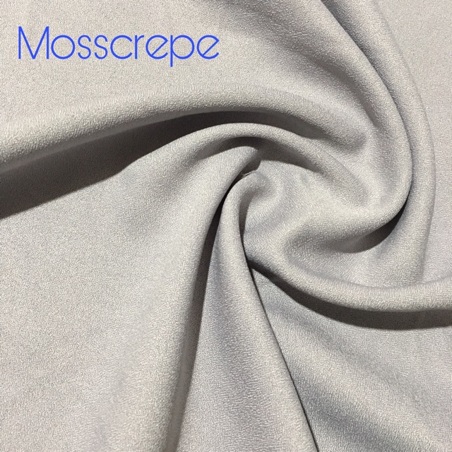 Per 1 Meter Kain Mosscrepe Bahan Gamis Shopee Indonesia