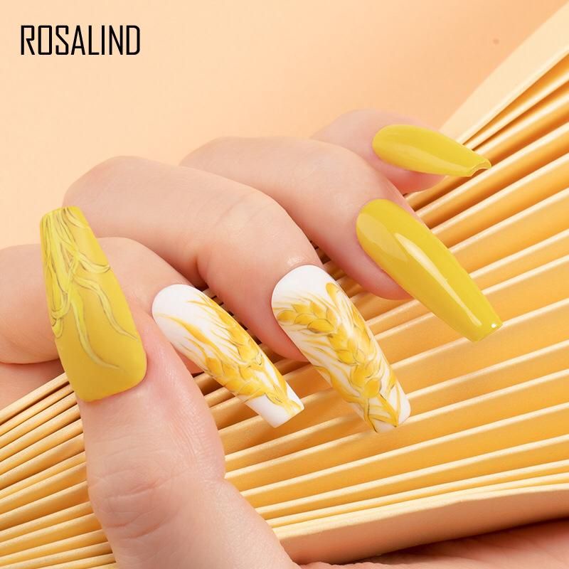 Rosalind YELLOW SERIES Gel Nail Polish UV LED / Kutek / Cat Kuku