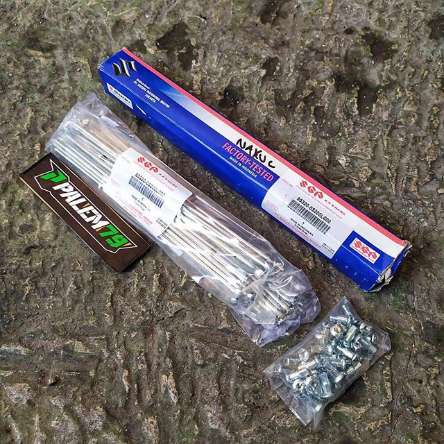 Jari Jari Depan Ori TS 125 - Ruji Ring 21 SGP - Original TS125