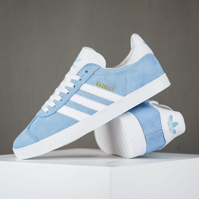 ADIDAS GAZELLE WOMEN BLUE ICE (ORIGINAL) SALE 