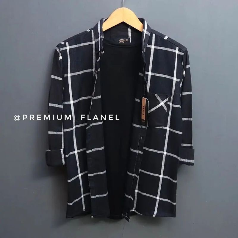KEMEJA FLANEL EIGHTY EIGHT/kemeja flanel pria/kemeja kasual/flanel kotak kotak