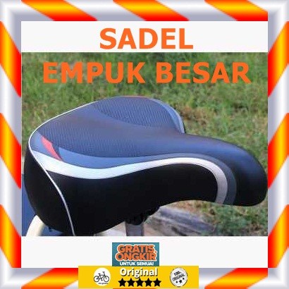 Sadel sepeda besar empuk Model Spring SX120
