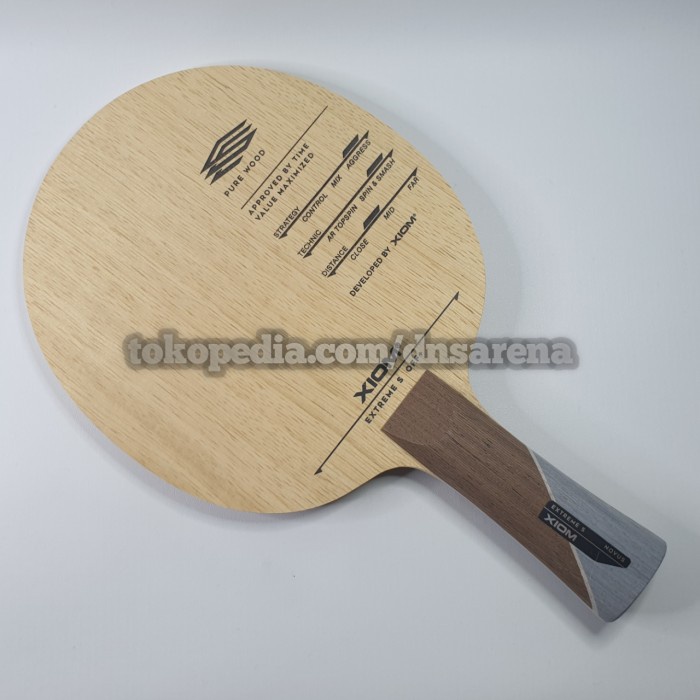 Xiom Extreme S - Blade Kayu Bet Pingpong Bat Tenis Meja