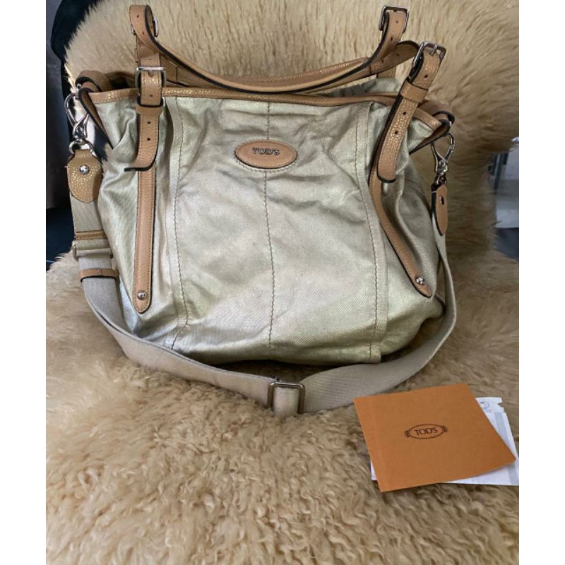 tas tods G line gold asli